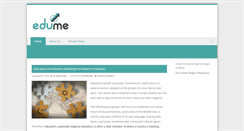 Desktop Screenshot of edume.org