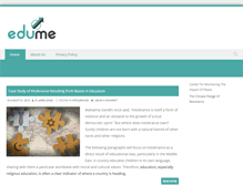 Tablet Screenshot of edume.org